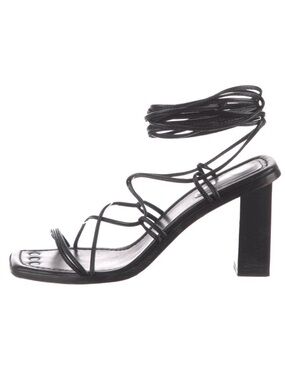 FRAME Le Doheny Leather Gladiator Sandal Heels